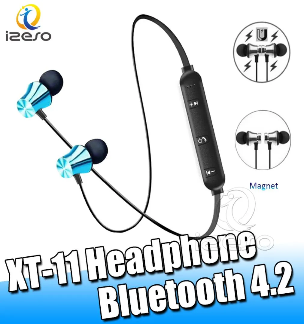 XT11 Magnetic Bluetooth Tws Earbuds Hands Hifiサラウンドステレオイヤホン用iPhone 11 Pro Max Samsung Huawei LG Phone Headse3557800