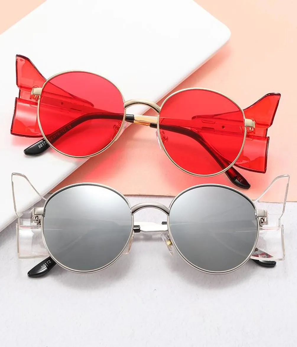 Sunglasses Fashion Steampunk Women Irregular Sunglass Vintage Men Ocean Len Brand Design Eyewear Gradient Shades UV400 Sun Glass3128708