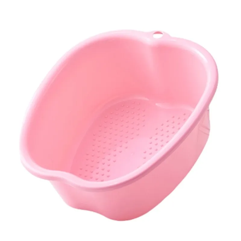 Basins Plastic Large Foot Bath Spa Tub Basin Bucket for Soaking Feet Detox Pedicure Massage Portable 3 Colors