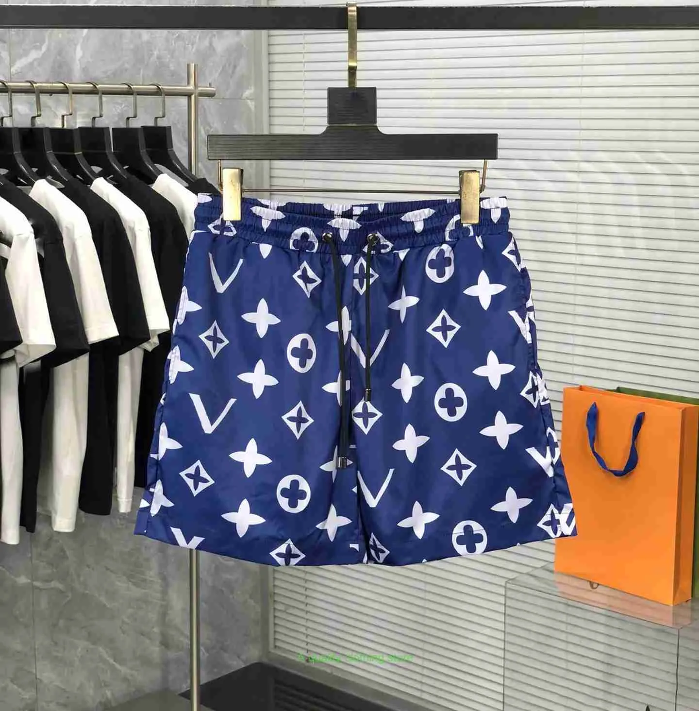 Projektant Mens Shorts Spodnie plażowe europejskie i amerykańskie marka