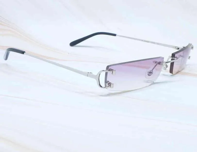 نظارة شمسية خمر remless cariter مربع صغير كبير C مصمم أشعة الشمس النظارات بارد مغني الراب الإطار نظارات الحفلة الإيطالية G3977285