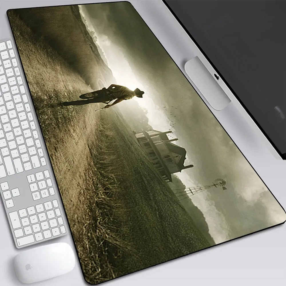 Almofadas The Walking Dead Grande Gaming Mouse Pad Computador Laptop Mousepad Teclado Tapete de Mesa PC Gamer Mouse Pad XXL Office Mausepad