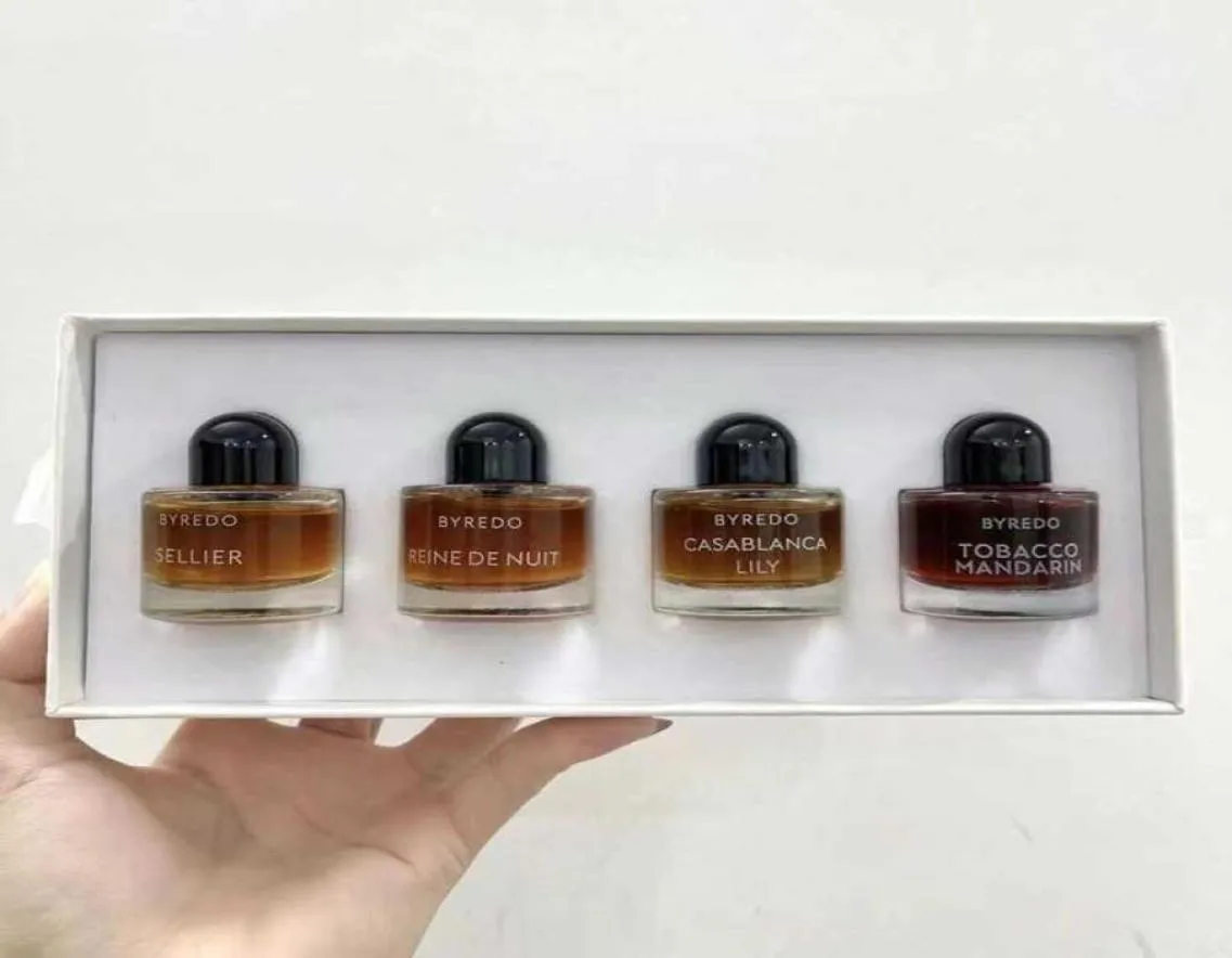 Perfume Bottle Promotion for gift Perfume Highest Night veil tobacco mandarin 10ml 4pcs set designer spray smell rose Scent2798009