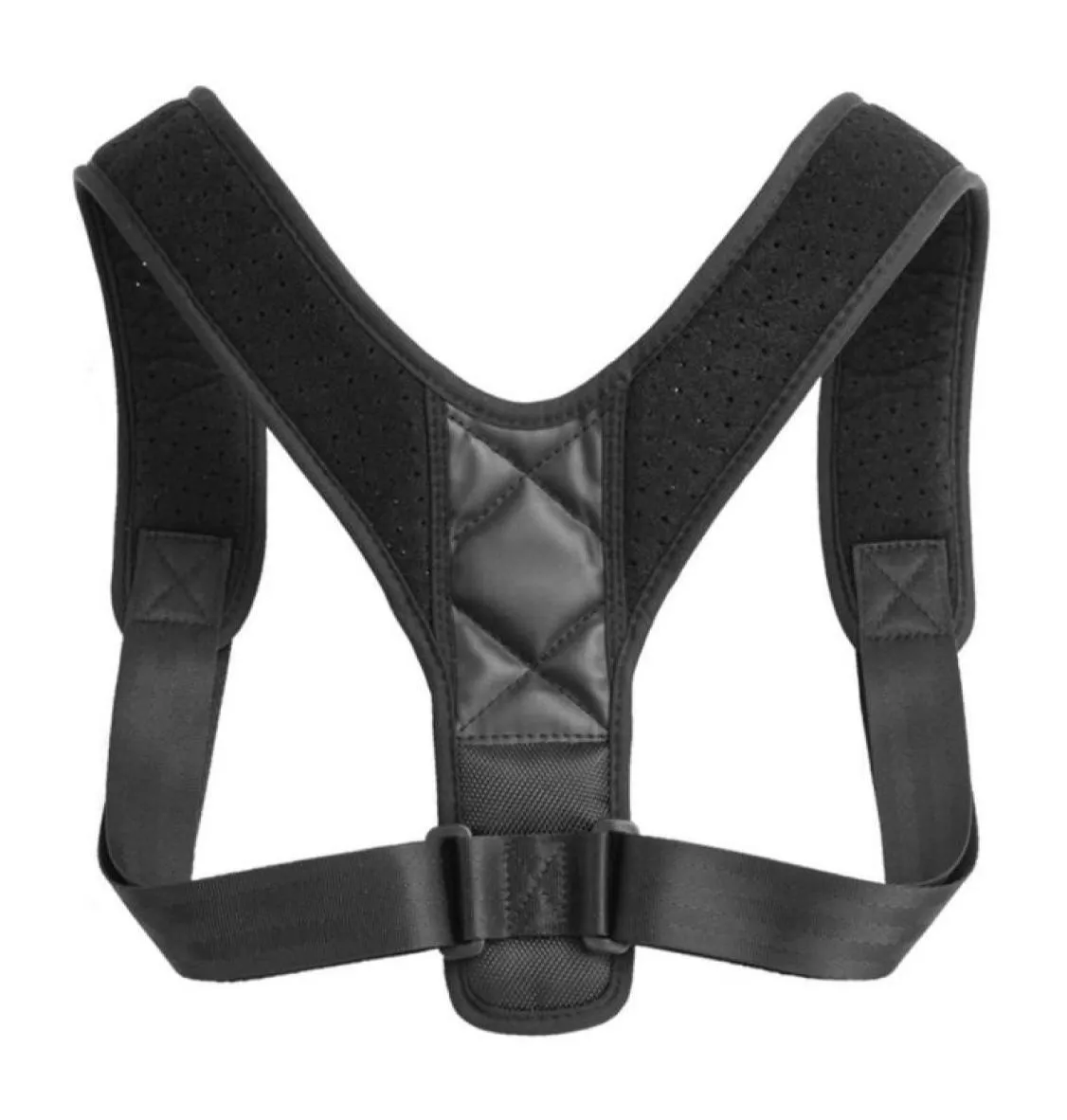 Postura ajustável Corretor Brace Support Corpo Corpeset Belt Brace Ombro para homens Care Health Posture Band4394064