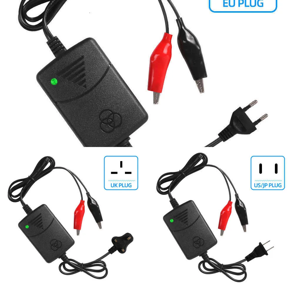 12V 1.3A Motorcykelladdare SMART BIL POWER ADAPTER FÖR LADDABLE AGM GEL bly Batteri 5AH 7AH 9AH 12AH