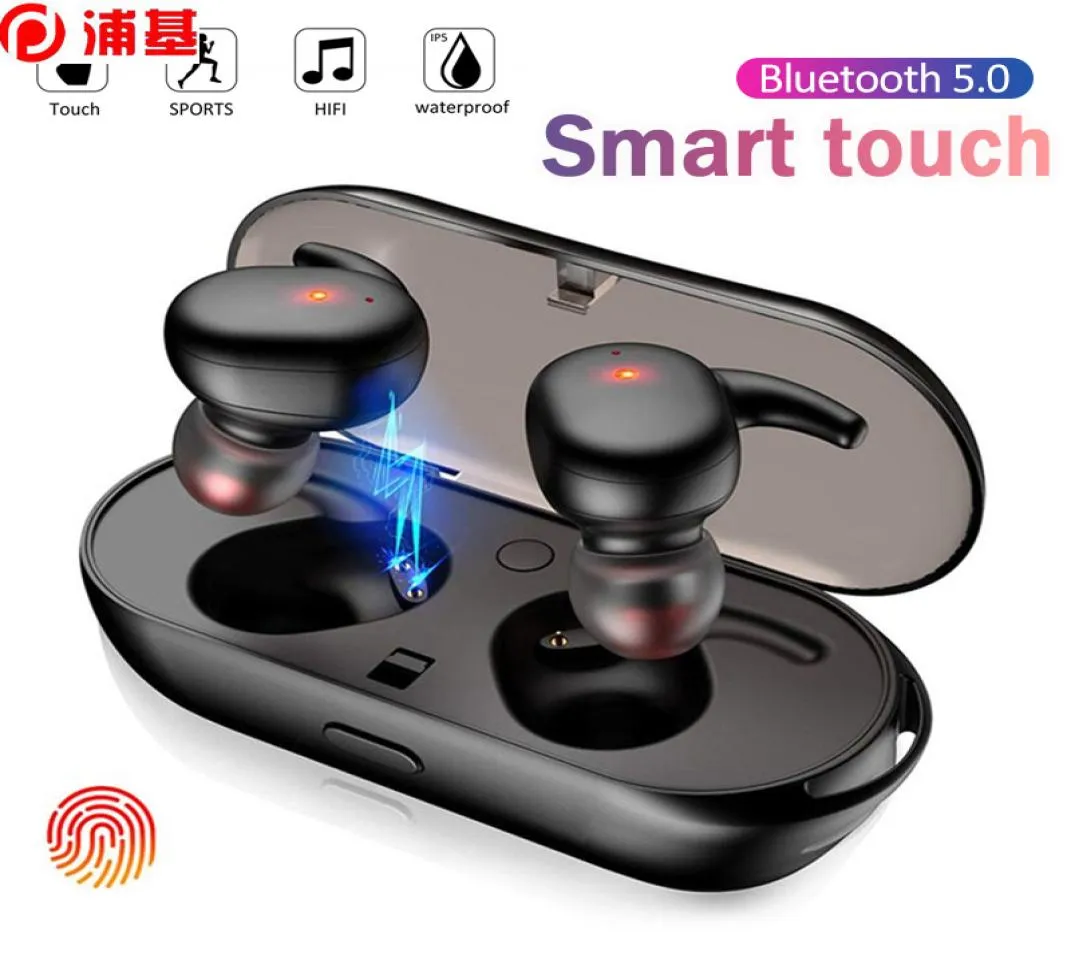 Y30 TWS Bluetooth Earchphone 50 bezprzewodowe szum słuchawek anulowanie zestawu słuchawkowego 3D stereo dźwiękowe muzyka niewidoja
