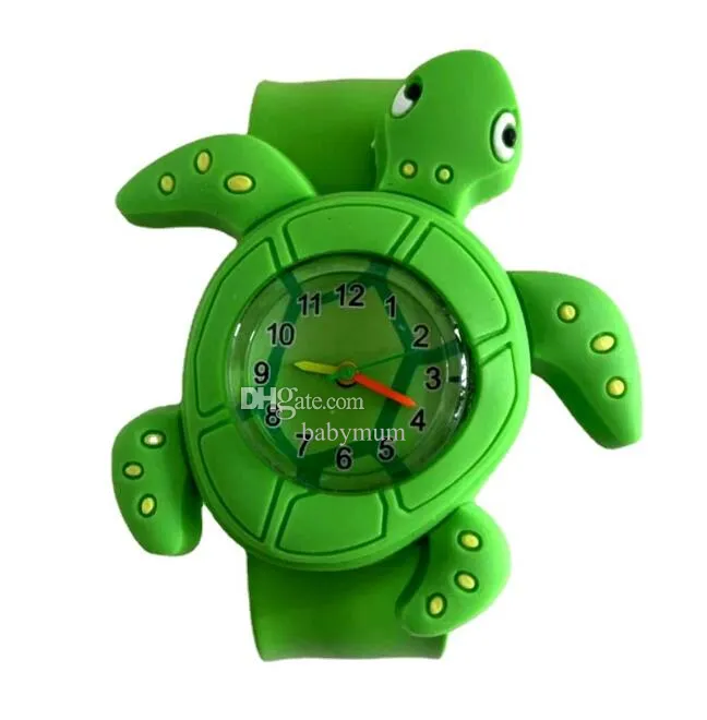 Novly Kids regarde pour fille boy de dessin animé slap slap bébé regard watch silicone gelée enfants sports watch gift promotionnel