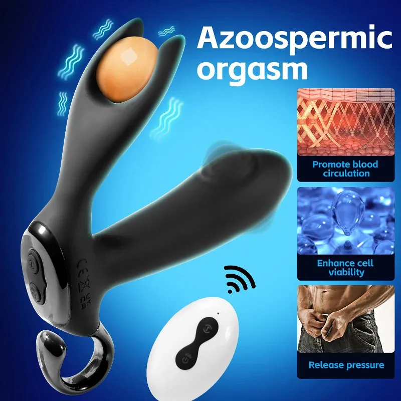 back massagers with heat and vibration How to Have an Anal Orgasm Using a Vibrator? main image 0