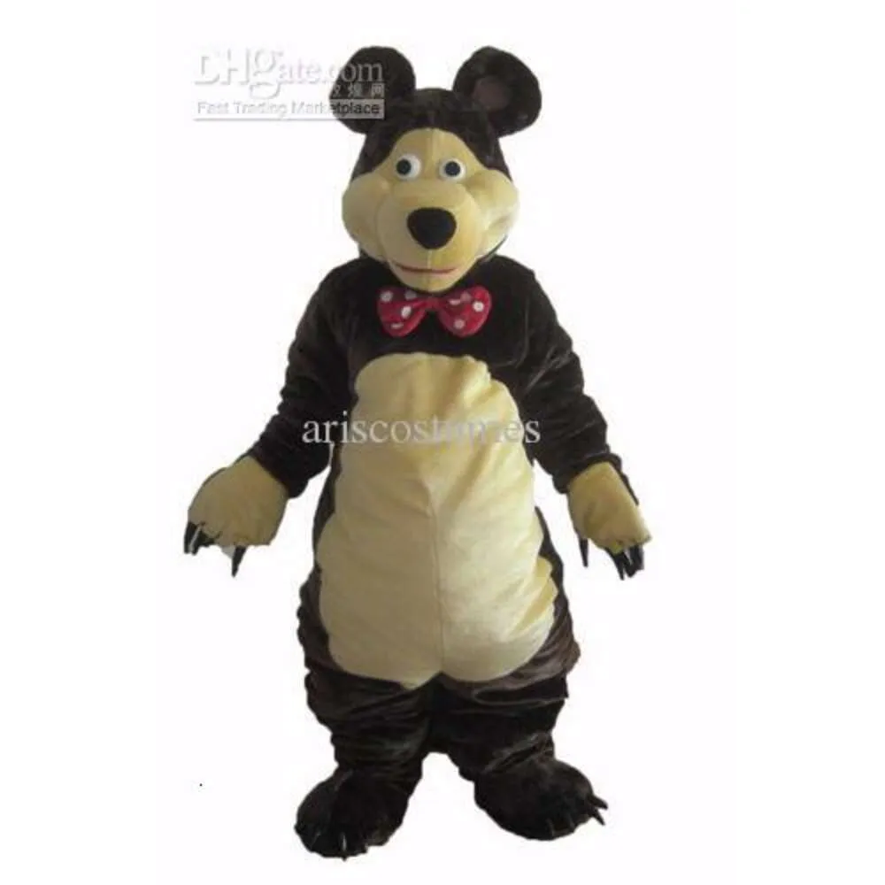 Mascot Costumes Mascot Costumes Halloween Christmas Bear Mascotte Cartoon Plush Fancy Dress Mascot Costume iOS