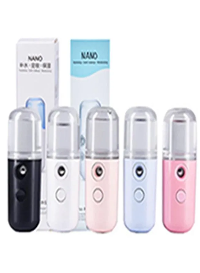 Dispositif de pulvérisation USB Portable vaporisateur hydratant Mini Nano pratique brouillard vaporisateur USB Rechargeable Mini Instrument de beauté EEA16855431136