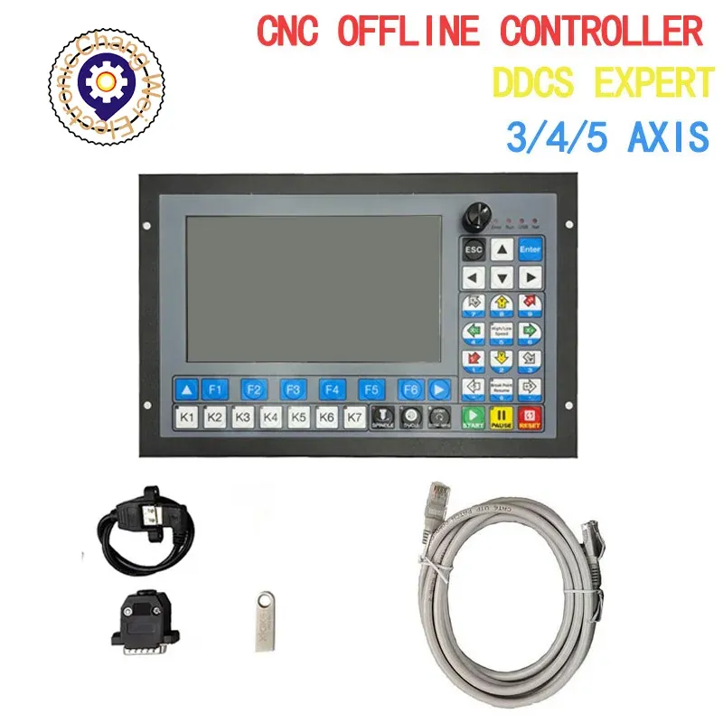 Controller Der neu aktualisierte 3/4/5-Achsen-CNC-Offline-Controller Ddcsexpert unterstützt Werkzeugmagazin/ATC-Schrittantrieb anstelle von Ddcsv3.1