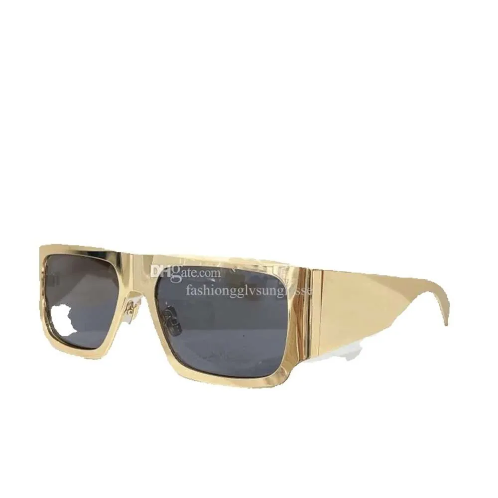 Designers Year Acetate Fiber Metal Square Rectangular S244 Mens and Womens High End Sunglasses with Original Box UV400