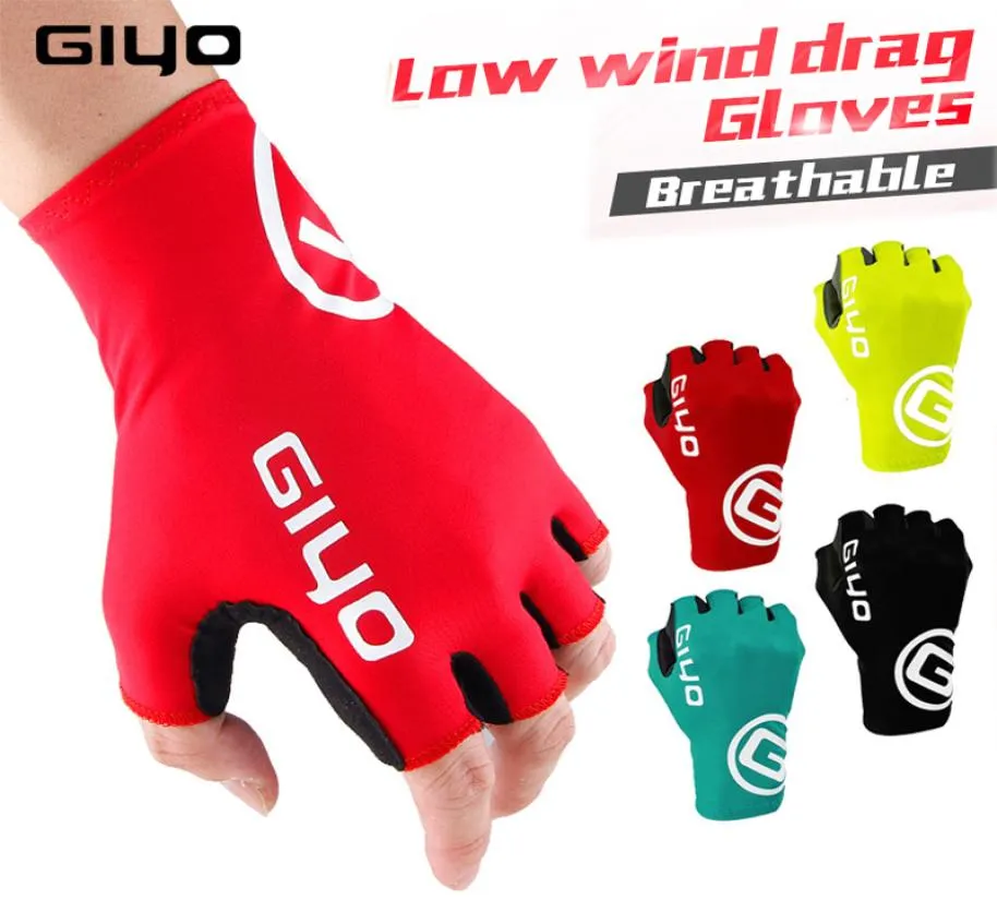 Giyo Cycle Half Finger Gloves Gel Sport Bicycle Race Gloves of Bicycle Mtb Road Guantes Glove Cycling Men039s Mid Term Women7046729