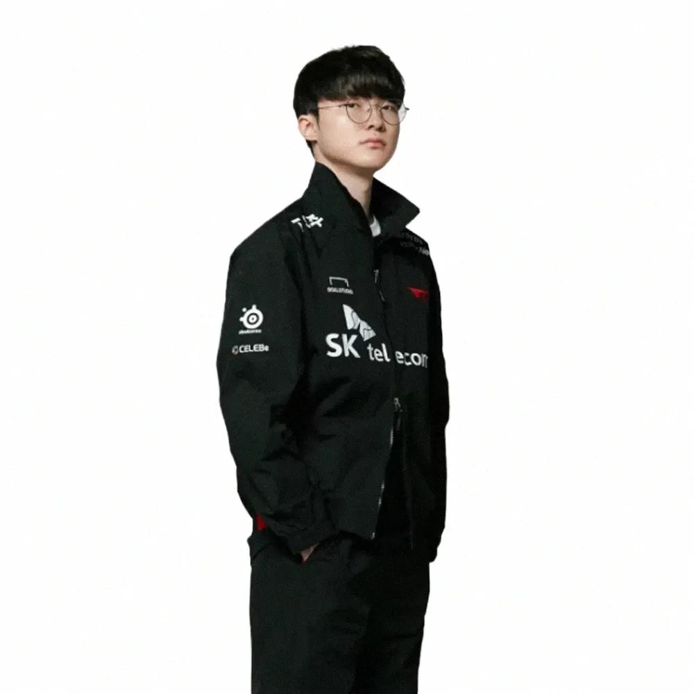 2023 Koreansk unisexjacka, LCK S13, LOL Legends, Jack Faker Clothing, Team Uniform, Official, Autumn, T12023, Unisex A3EH#