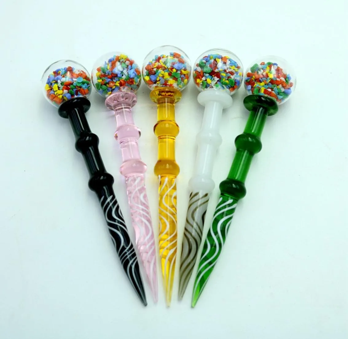 49inch Wax Dabber Tool Carb Cap and Wax oil rigs Dab Stick Carving tool for E Nails Dab Nail and Quartz Nails9255287