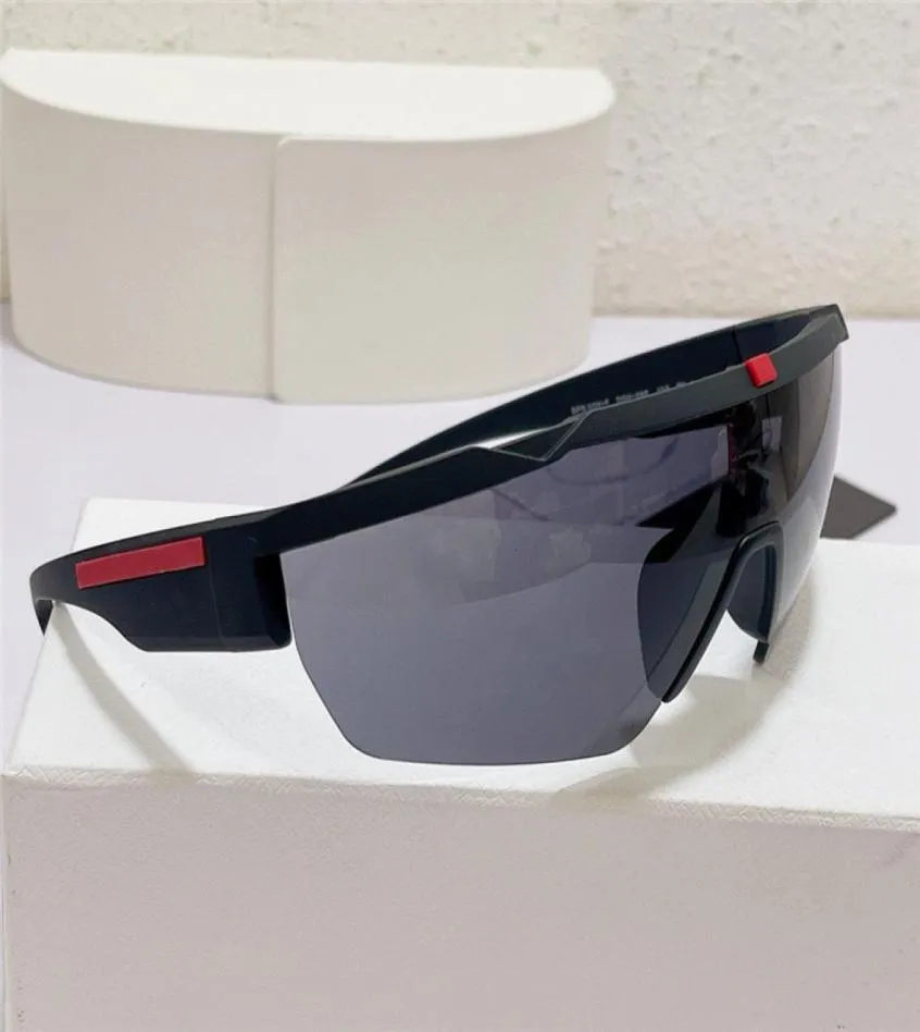Umlaufende aktive Pilotensonnenbrille 03XF Acetat-Halbrahmen-Schildlinse, einfaches Sportdesign, Outdoor-UV400-Schutz, Eyewea3632599
