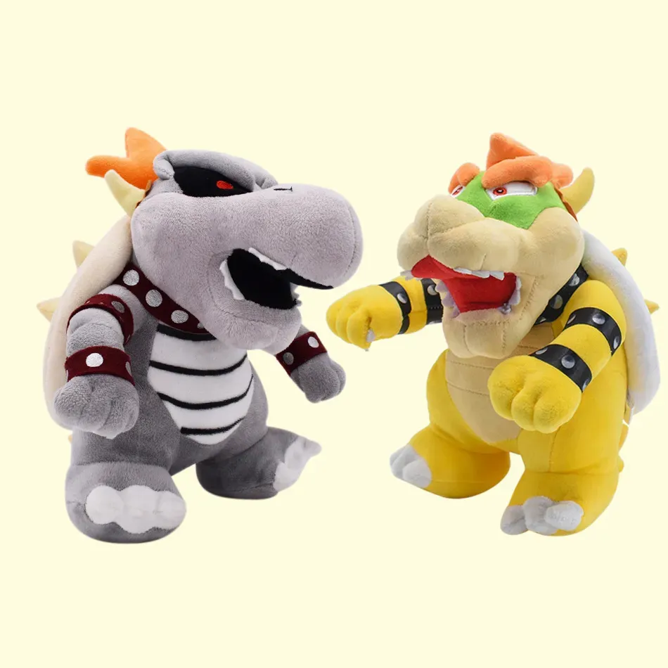 25cm Mary Series Anime Plush Toys Figure Mary Standing Kuba Fire Dragon Stuffed Animals Children's Game Playmate Kids Gift