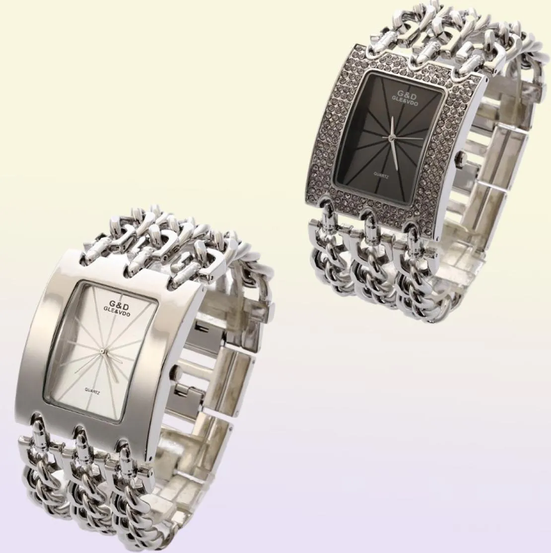 GD Top Brand Luxury Women armbandsurskvarter Kvarts Titta på damer Armband Watch Dress Relogio Feminino Saat Gifts Reloj Mujer 2011191513055