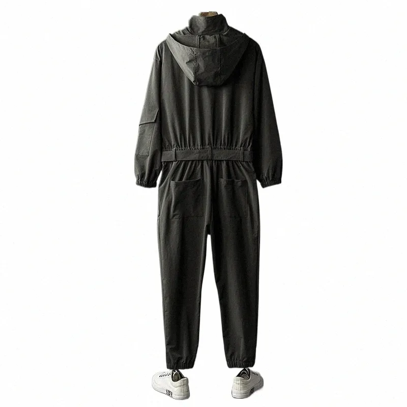 och män kvinnor bär hiphop hooded jacka jumpsuit lg hyls