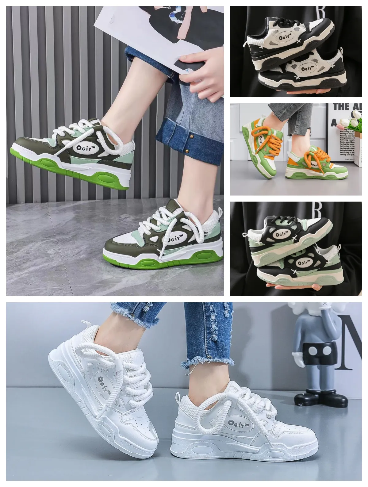 Designerskie buty koronkowe platforma Sneakers Men Black White jasnoniebieskie męskie buty damskie swobodne buty gai rozmiar 35-45 sukienki