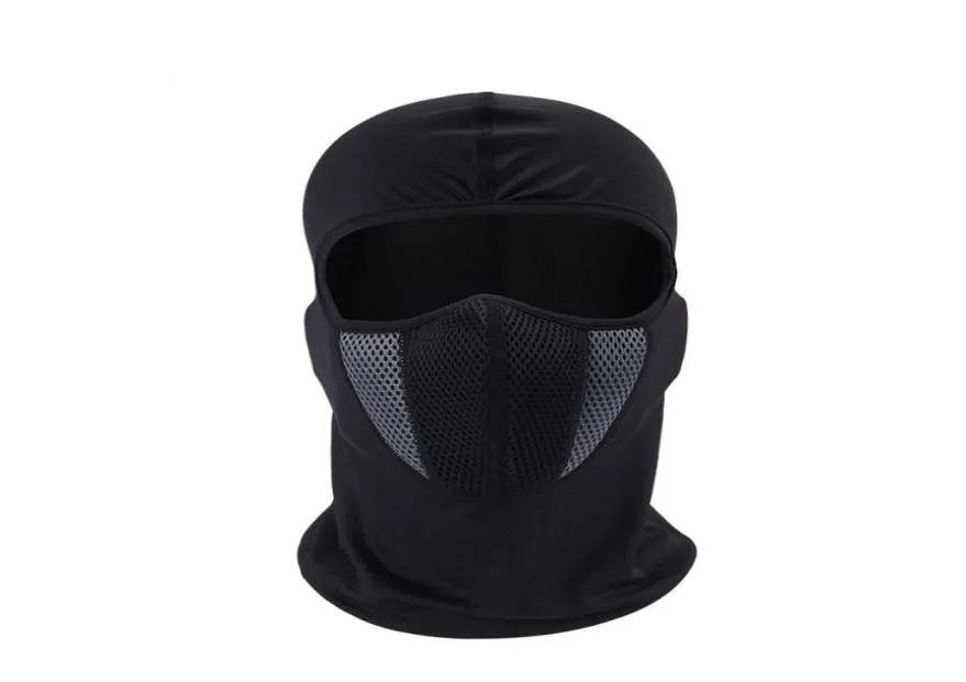 Зима балаклава для лица маски для лица мотоциклера щит Airsoft Paintball Велосипедный велосипедный шлемт армейский шлем с полной маской маски Retail6075610