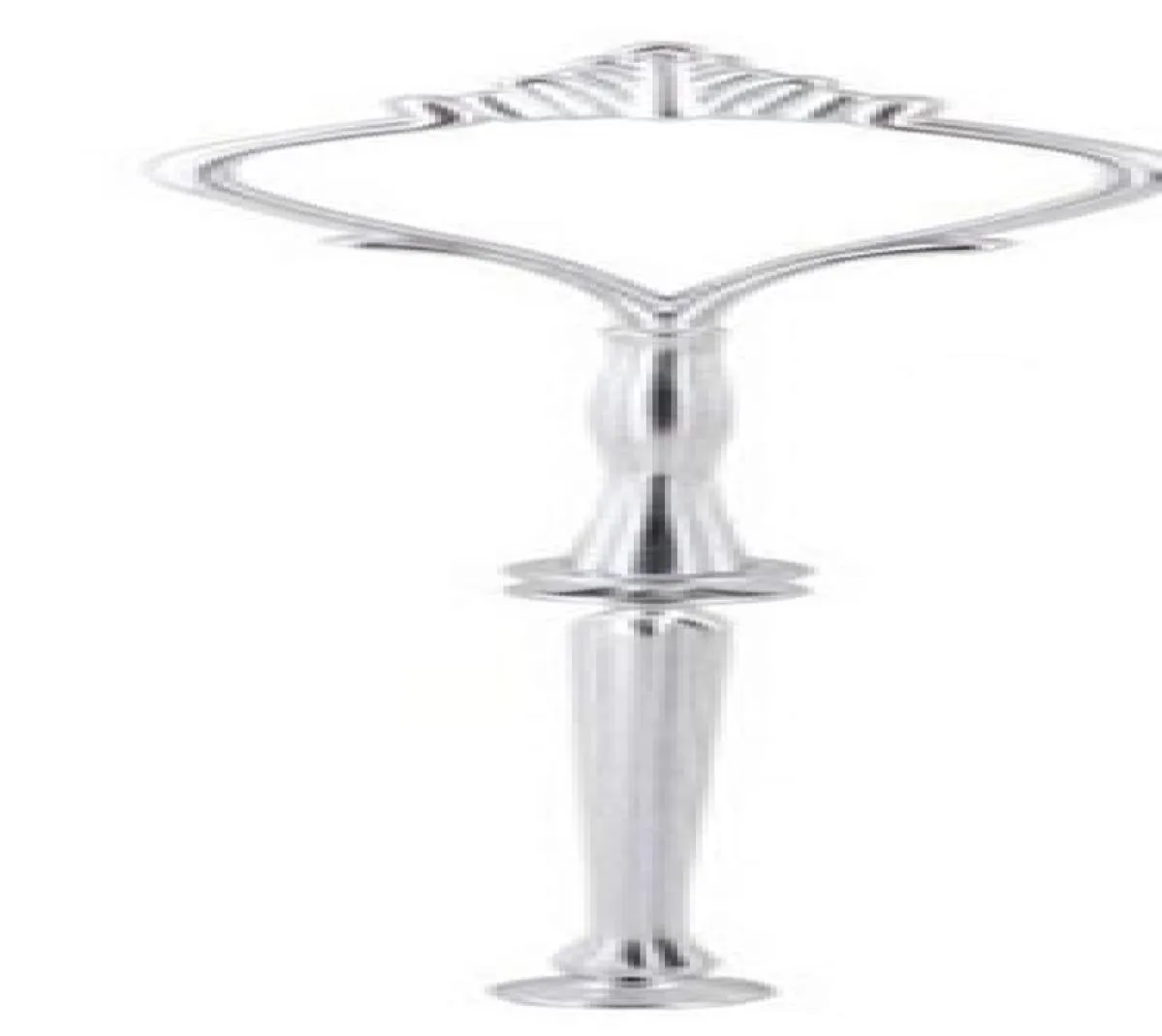 small size New Arrival 3 Tier 45g Cake Plate Stand Handle Fitting Silver Gold Wedding Party Crown Rod3353513