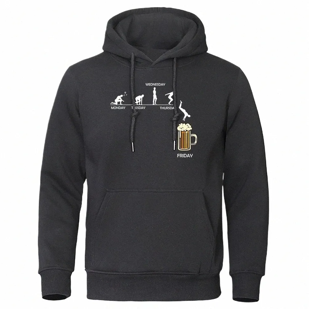 jum Into The Beer Friday Impresso Masculino Hoody Harajuku S-Xxl Moletom Fi Warmhooded Outono Quente Oversize Streetwear a4Ep #