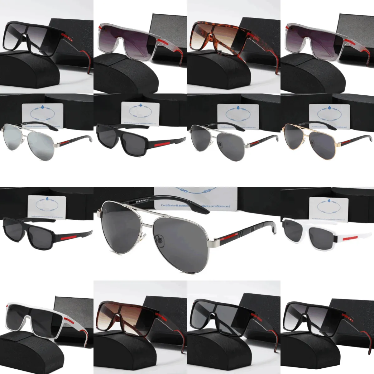 Новые модели унисекс, солнцезащитные очки люксового бренда для мужчин, модные классические солнцезащитные очки UV400, летние солнцезащитные очки для вождения на открытом воздухе, очки для отдыха 0110 2202 003WF