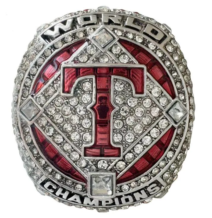 Ny Rangers Ring 2022 2023 Baseball Rangers Seager Team Champions Championship Ring With ...