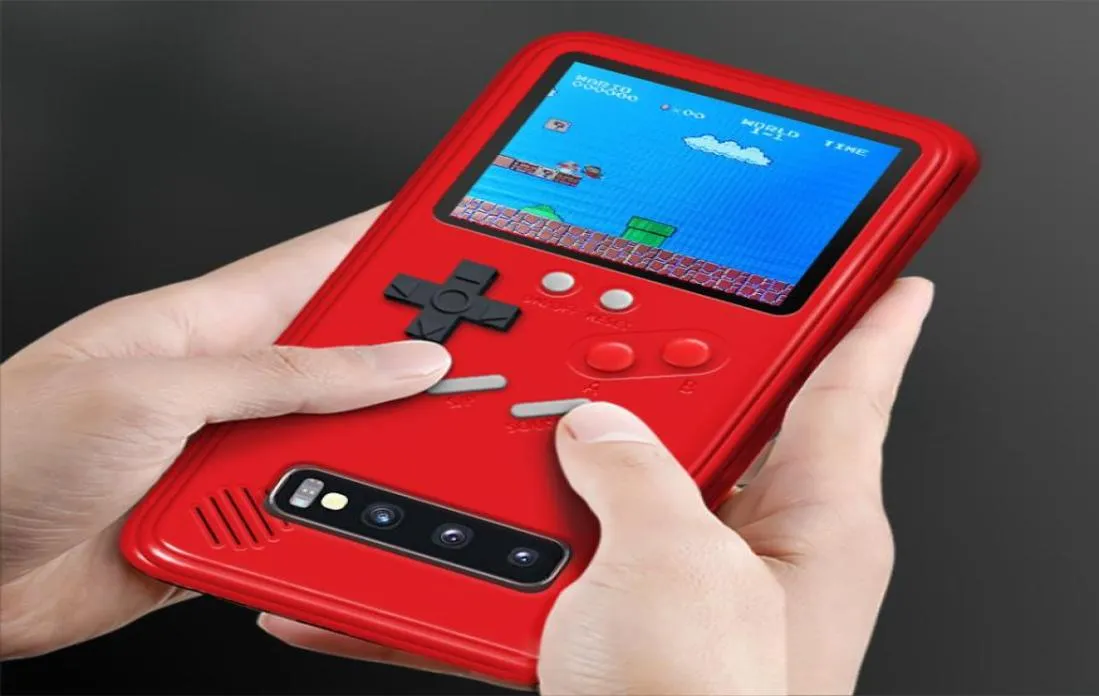 Playable Gameboy Case för Samsung Galaxy S22 Ultra S21 S20 S10 Plus note 10 20 Fall Retro Game Console Cover5793103