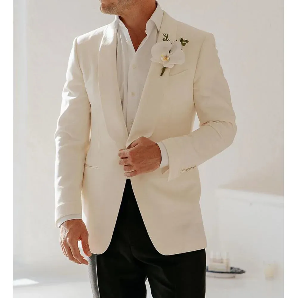 Vestido de noche de negocios Serge para hombre, chaquetas informales de un solo pecho, conjunto grande, chaquetas, Blezer, moda para hombre 2024 oficial 240326