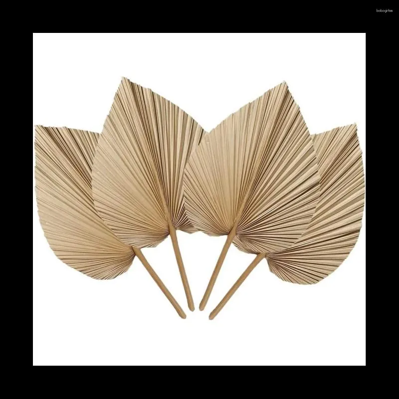 Decorative Plates 4 Pieces Natural Dried Palm Leaves Are Perfect For Leaf Decor Boho Home Wedding