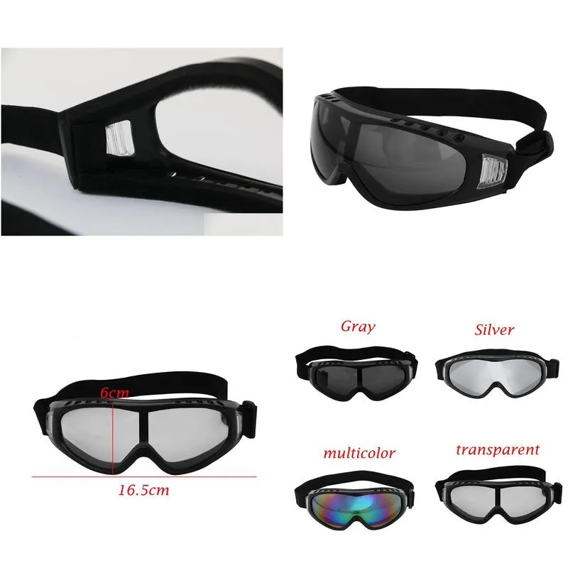 Motorcykel solglasögon 1 datorer Mens Anti-dimmotocrossglasögon från Road Racing Mask Glasses Sunglesses Protective Eyewear Drop Delivery A Otyho