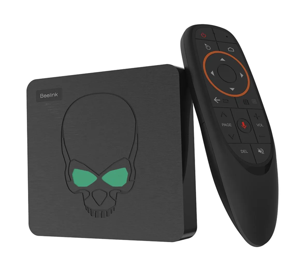 Beelink GTKing Android 90 TV Box Amlogic S922X GT King 4G DDR4 64G EMMC Smart TVBox 24G5G Dual WiFi 6 1000M LAN med 4K1096981