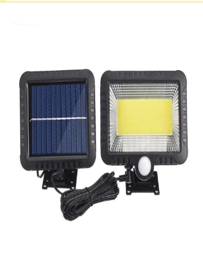 100120 LED Solar Wall Light Outdoors Solar Garden Light Waterproof Pir Motion Sensor Wall Lamp Spotlights Emergency Street Lamp8991364