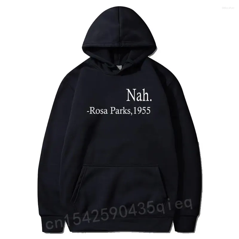 Mannen Hoodies Novel Black Lives Matter Mannen Nah Rosa Parks 1955 Herfst Sweatshirt Met Lange Mouwen Capuchon Tops