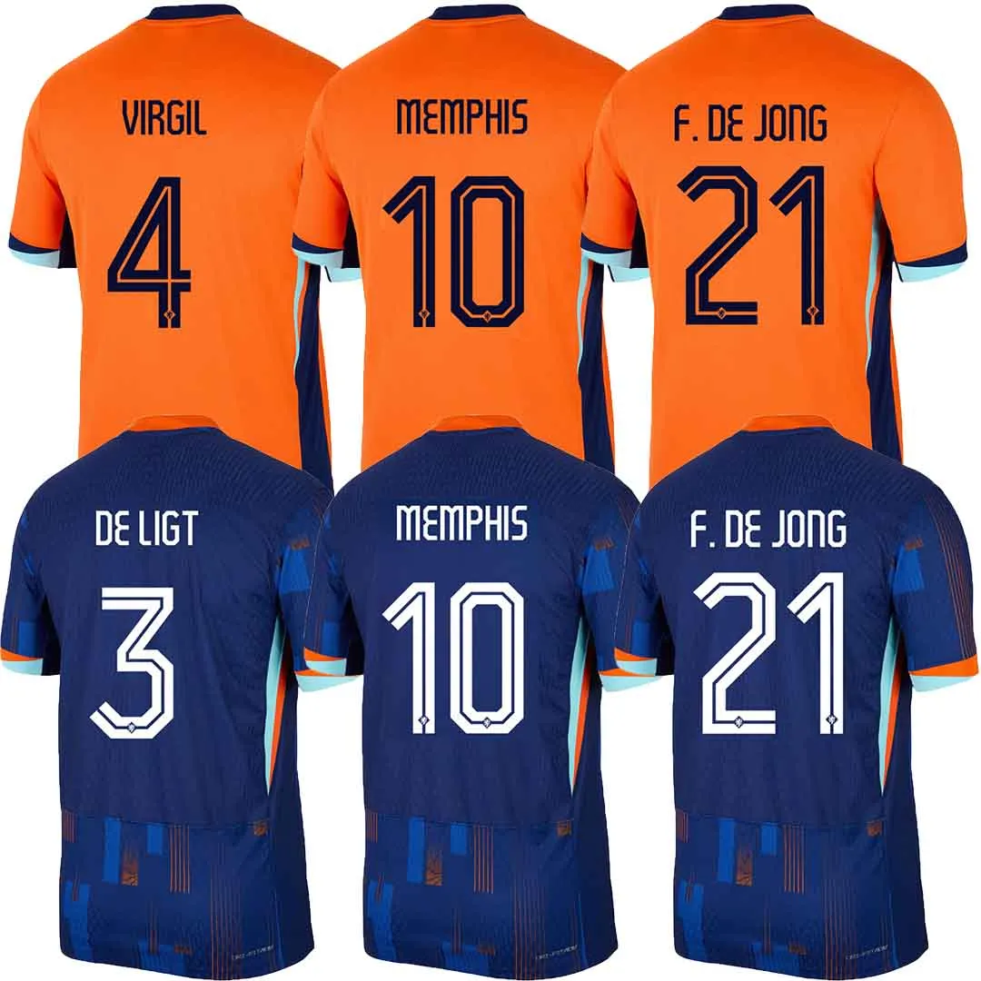 2024 Netherlands National Team Soccer Jersey MEMPHIS, HoLLAnd JONG VIRGIL, DUMFRIES, BERGVIJN