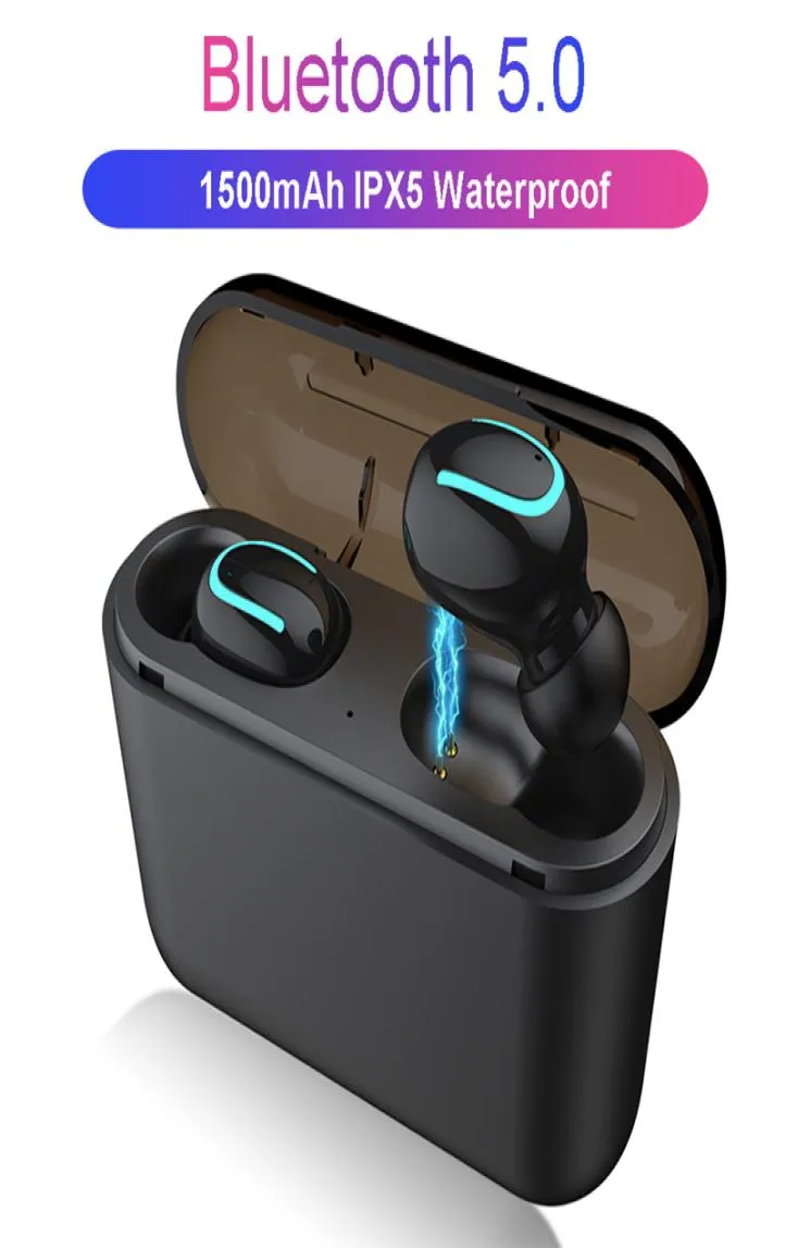 Q32 TWS Bluetooth 50 Blutooth Warphone Беспроводные наушники для телефона для телефона True Wireless Stereo Sport Hands Hands Hearbuds HBQQ4812423