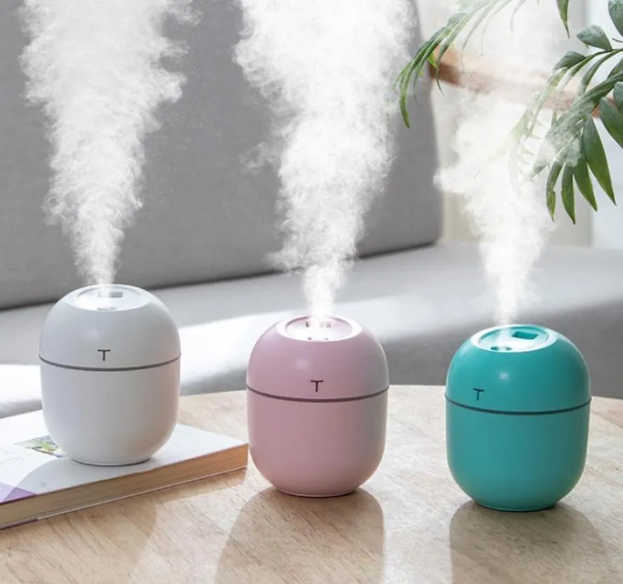 Humidificateur d'air USB de bande dessinée pas cher humidificateurs de voiture à ultrasons brumisateur avec lumières LED Mini purificateur d'air de bureau 220 ml17643047