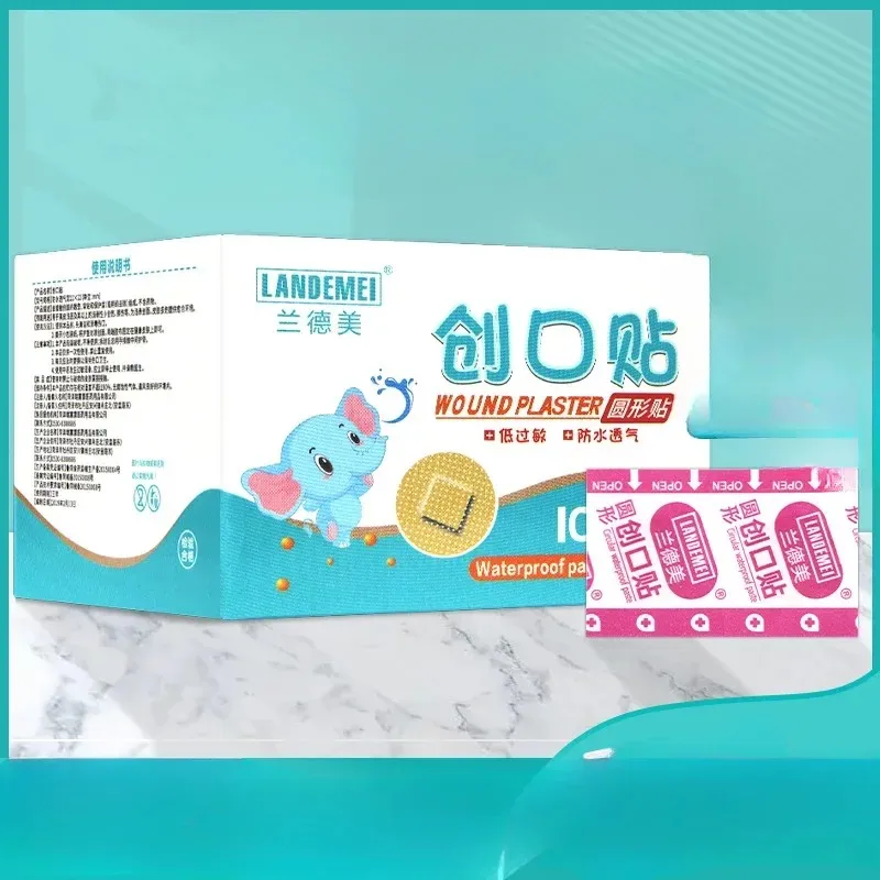 Kids Band Aids - Round Injection Site Patches, Waterproof Adhesive ...