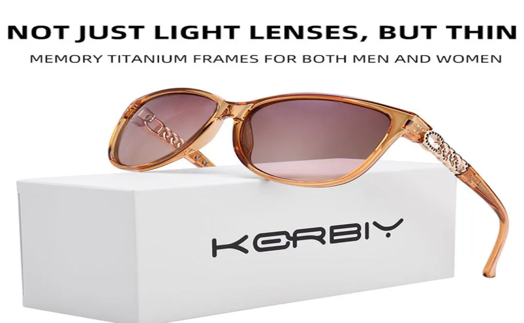 Brown Orange Kerbiy Women039s Polariserade solglasögon TAC Gradient Fashion Solglasögon Kvinnor Designer Fashions Sun Glasses FEMA2858142