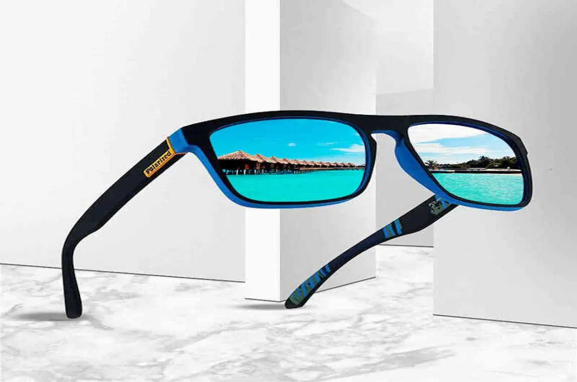 DJXFZLO 2022 NIEUWE FASHIER GUY039S SUN Glazen Polariseerde mannen Klassiek Design Mirror Square Ladies Zonnebril Dames4397904