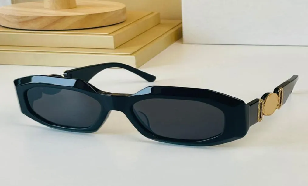 2022 Officiële nieuwste zomer zonnebrillen voor mannen Women Black 4089 -stijl Antiultraviolet retro plaatplankframe modeontwerper HIG4657527
