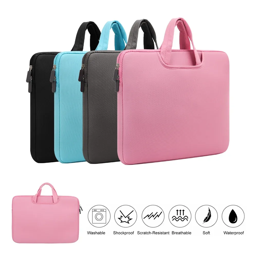 Sac à dos pour ordinateur portable 11 13 14 15 15.6 pouces, sacoche pour ordinateur portable, MacBook Air Pro Retina, double fermeture éclair, housse antichoc