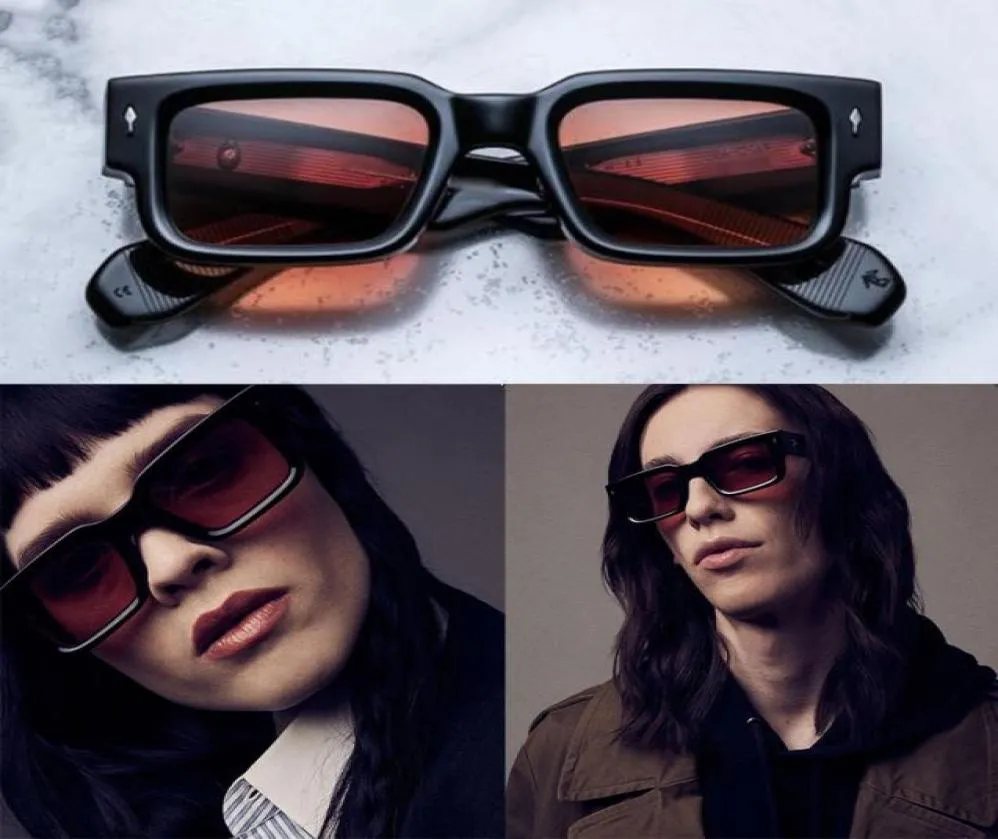Ascari Fashion Eyewear Klasyczne ręcznie robione mężczyźni i kobiety designerskie okulary przeciwsłoneczne luksusowe jakość grube ramy retro okulary oryginalne pudełko 8431453