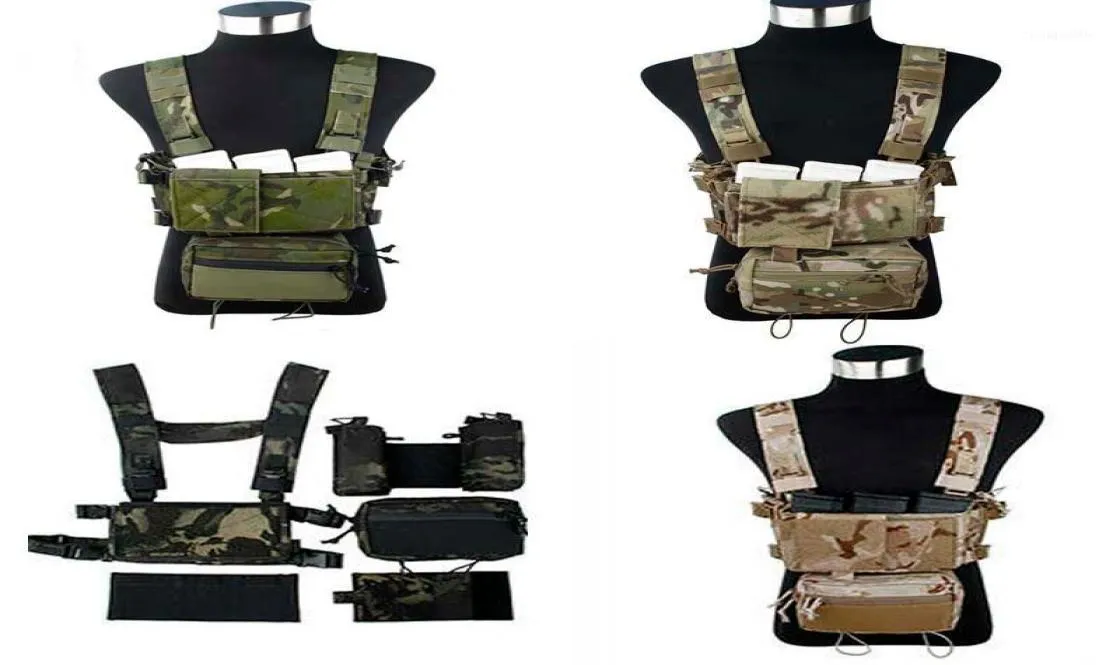 Midjestöd Lätt MTPMC Tactical Vest SS Modular Chest Rig Set Hanging 500D Multicam Tropic3241102