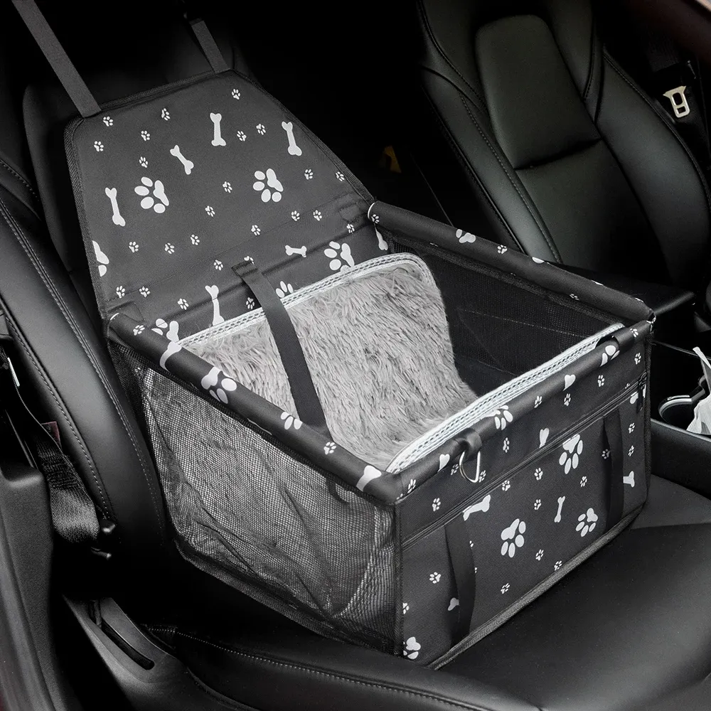 Dog Travel Car Seat Cover Pad Foldable Pet Carriers Bag Basket Carrying for Cats Dogs Transportin Carry House Waterproof Bed