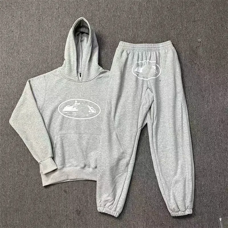 Cortiz Men's Gray Five Star corteiz tracksuit bottoms Cortiz Men's Gray Five Star corteiz tracksuit bottoms