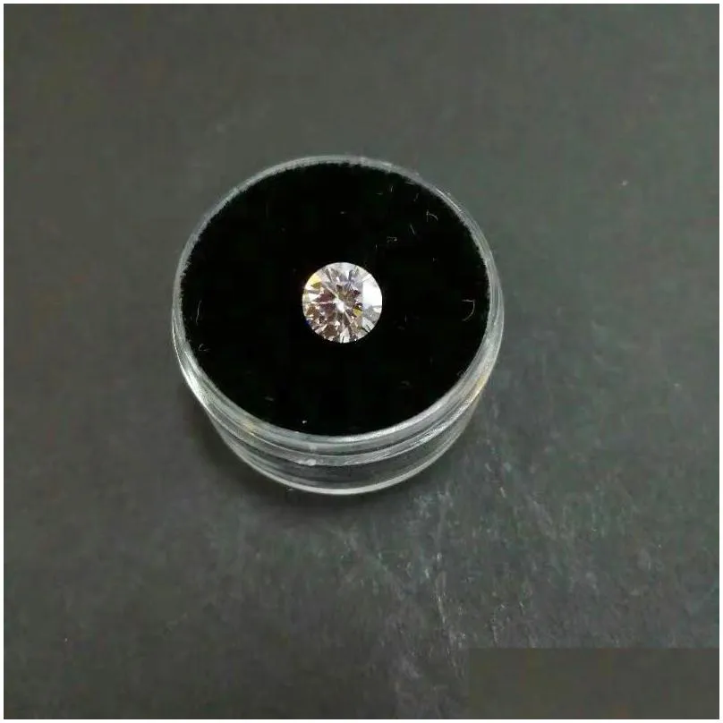 Loose Diamonds 2.5ct Carat 8.5mm EF Color Moissanite Stone Brilliant Round Cut Clarity VVS1 Excellent Lab Diamond Ring MaterialLoose