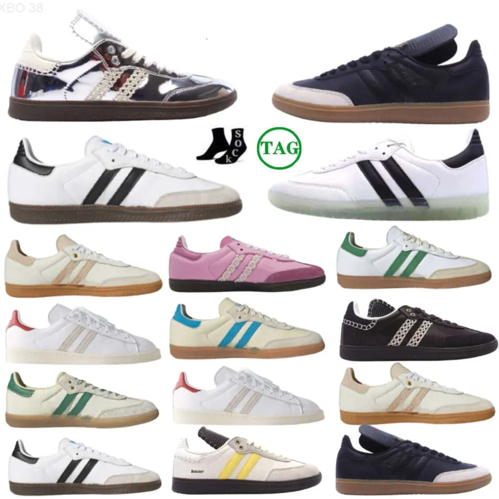 Top Desinger Shoes Vegan OG Chaussures décontractées pour hommes Femmes Baskets Cloud White Core Black Bonners Collegiate Green Gum Outdoor Flat Sports Sneakers